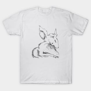 Sketch Creepy Monster T-Shirt